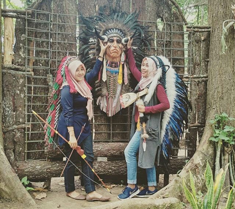 Salah satu spot cantik di Indian Camp (Instagram/indiancampjember)